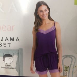 NWT 2PC ladies pajama/lounge wear Cami & shorts